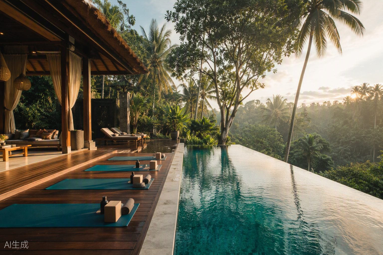 Villa where multi-day programs take place